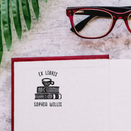 Sello Automático Biblioteca del libro Ex Libris de Personalizados d
