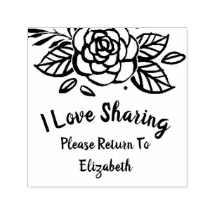 Sello Automático Biblioteca subió vuelta del círculo de lectores