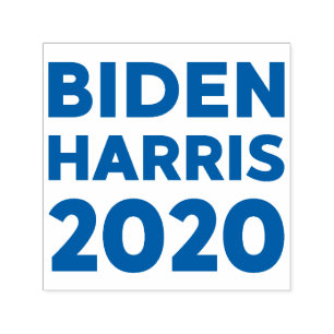 Sello Automático Biden Harris 2020 elección de texto en negrita