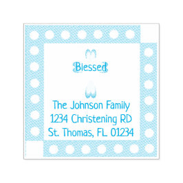 Sello Automático Blessed Self Inking Rubber Stamp
