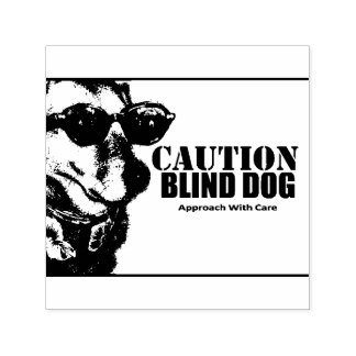 Sello Automático Blind Dog Self Inking Rubber Stamp