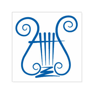Sello Automático Blue Lyre