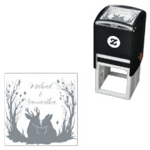 Boda de venado ruso de otoño