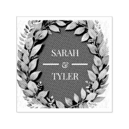 Sello Automático BODA EUCALYPTUS Pegatina DE LLUVIA