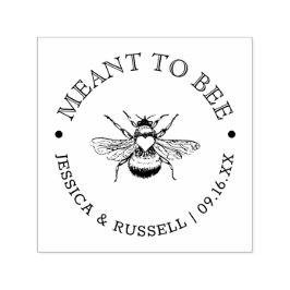 Sello Automático Boda Meant To Bee