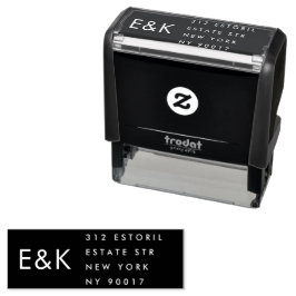 Sello Automático Boda Neutral de Género Ultra Moderno