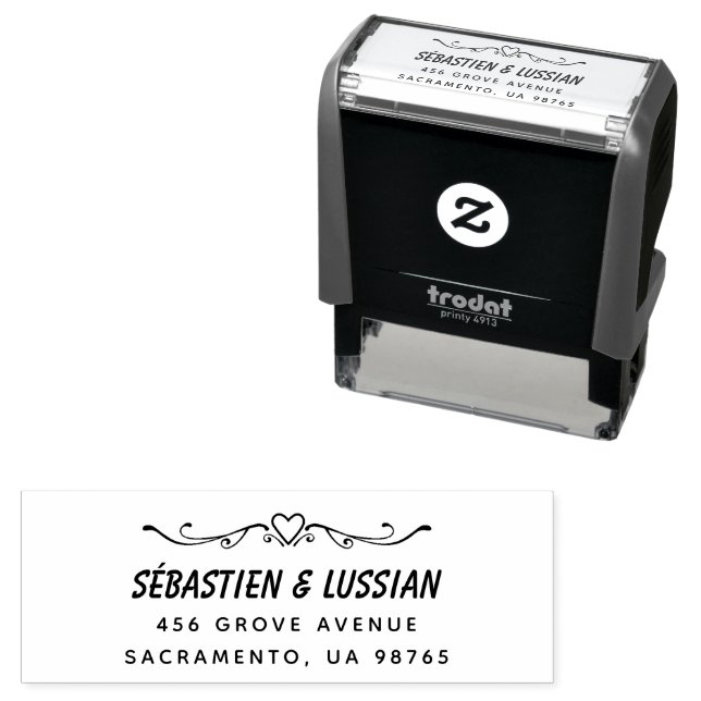 Sello Automático boda sencilla (In Situ)