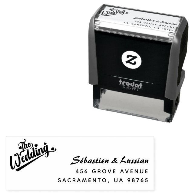 Sello Automático boda sencilla (In Situ)