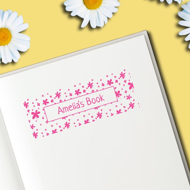 Sello Automático Bonito Tiny Buttercup Este libro pertenece a Self- (Subido por el creador)