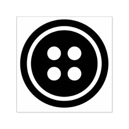 Sello Automático Botón negro