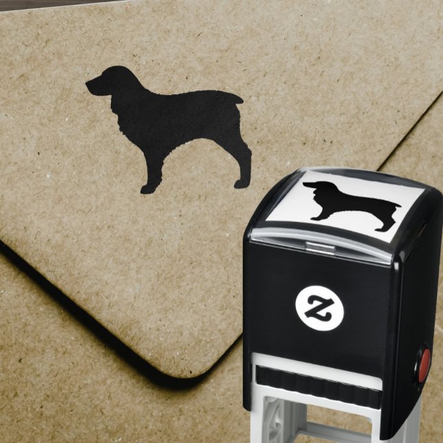 Sello Automático Boykin Spaniel Perro Raza Silhouette (Subido por el creador)