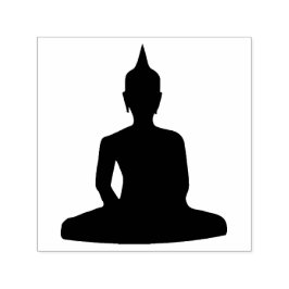 Sello Automático Buda Meditando Buddhismo Viaje Espiritual