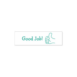 Sello Automático Buen Trabajo, Pulgar Arriba