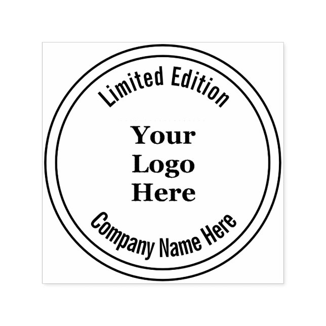Sello Automático Business Name Your Logo Here Limited Edition (Diseño)