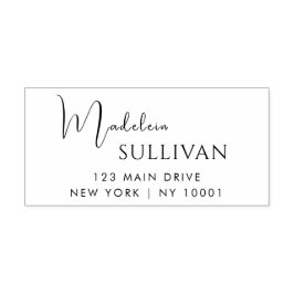 Sello Automático Business Return Adress Profesional Moderno