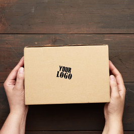 Sello Automático Business Simple Minimalista su logotipo aquí