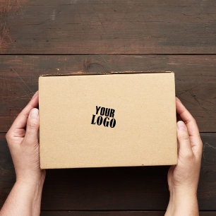 Sello Automático Business Simple Minimalista su logotipo aquí