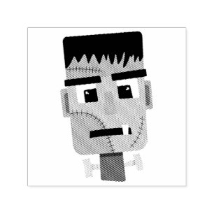 Sello Automático Cabeza de Frankenstein Monster