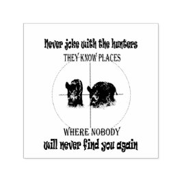 Sello Automático Cacería de jabalíes