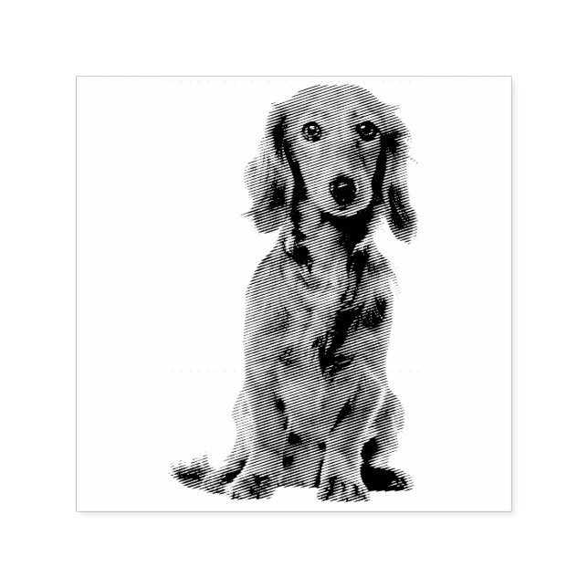 Sello Automático Cachorro de cachorro de perro (Diseño)