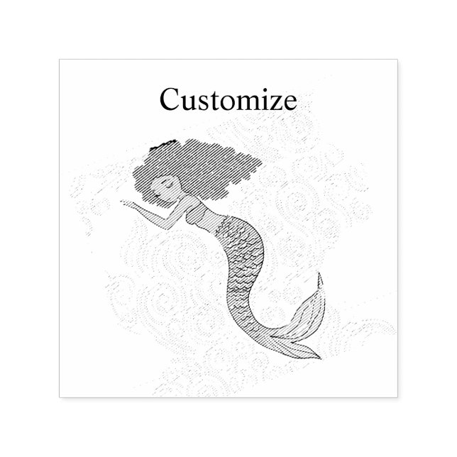 Sello Automático Cala del Trueno de la Sirena Durmiente (Diseño)