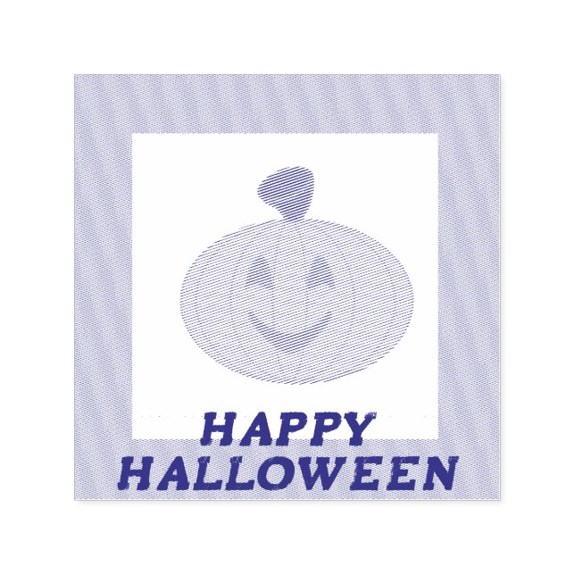 Sello Automático Calabaza de Halloween (Diseño)