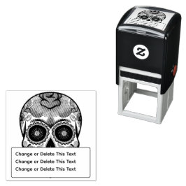 Sello Automático Calavera de Azúcar