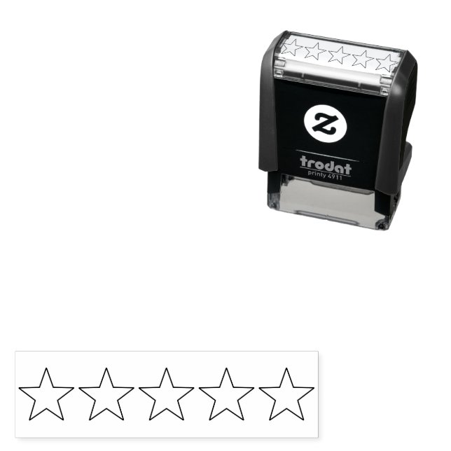 Sello Automático Calificación de 5 estrellas para reseñas de libros (In Situ)
