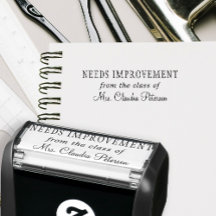 Calificación personalizada del nombre del profesor