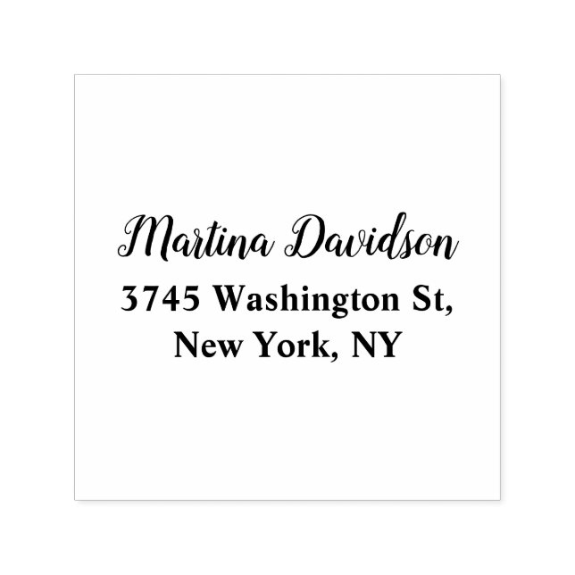 Sello Automático Caligrafía creativa original (Diseño)