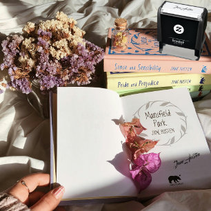 Sello Automático Caligrafía de firma de autor