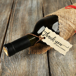 Sello Automático Caligrafía Gracias Boda