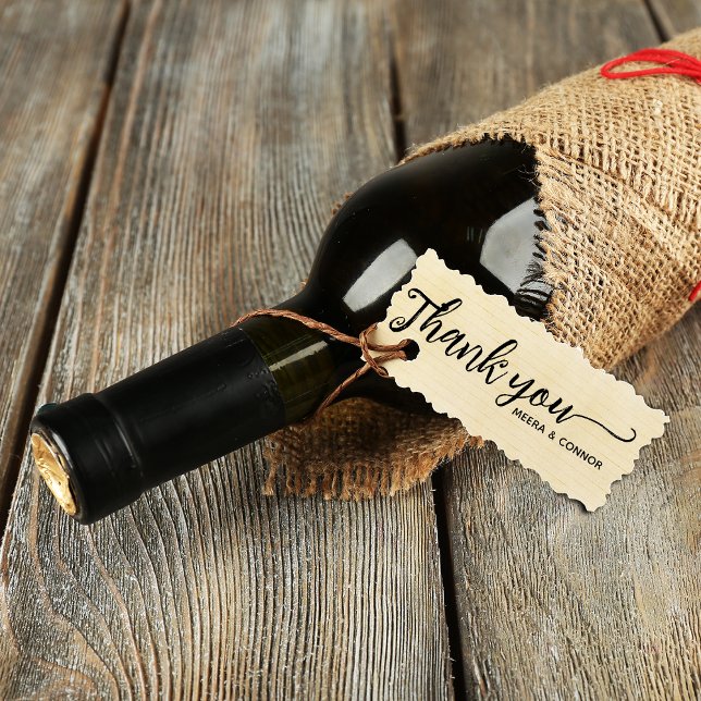 Sello Automático Caligrafía Gracias Boda (Calligraphy Thank You Wedding Self-inking Stamp)