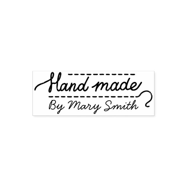 Sello Automático Caligrafía Hecha a Mano (Diseño)