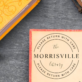 Sello Automático Cambiar el nombre de la biblioteca en negrita Por 