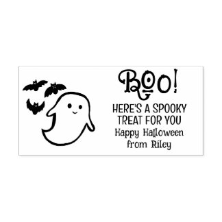 Sello Automático Canasta de regalo espeluznante de fantasmas y murc