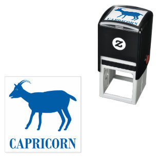 Sello Automático Capricorn Star Sign Goat