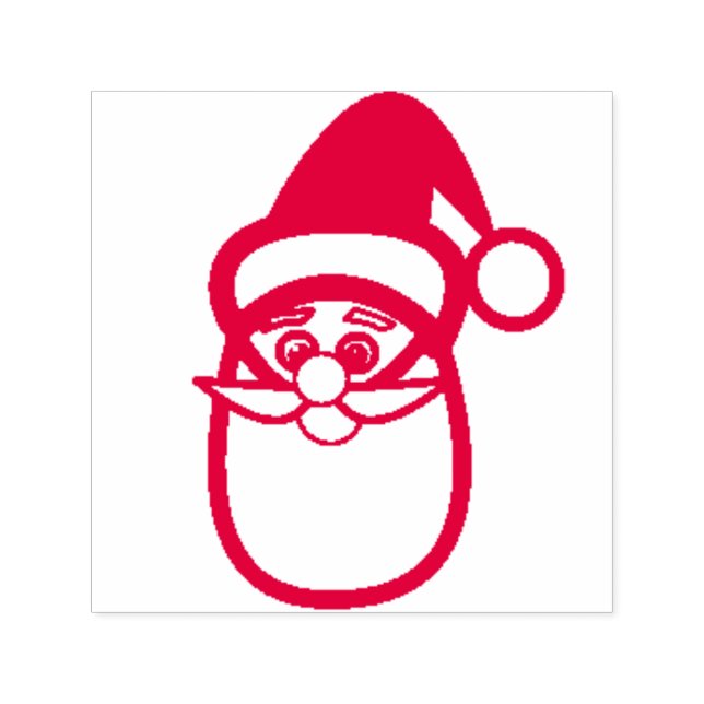 Sello Automático Cara de Santa (Diseño)