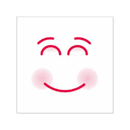 Sello Automático Cara sonriente con ojos sonrientes