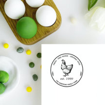 Cartón de huevo de hueso de la familia de cosecha 