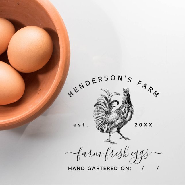 Sello Automático Cartón de Huevo de Huevo de Personalizado Rústico  (Subido por el creador)