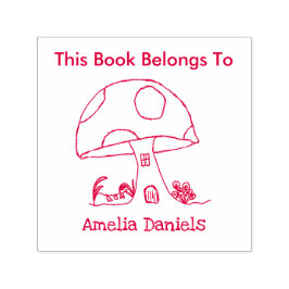 Sello Automático Casa de taburetes de venta al aire libre de hadas 