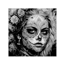 Sello Automático Catrina Azul