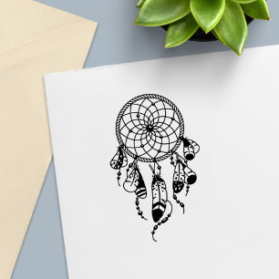 Sello Automático Cazador de Sueños Tribal Boho