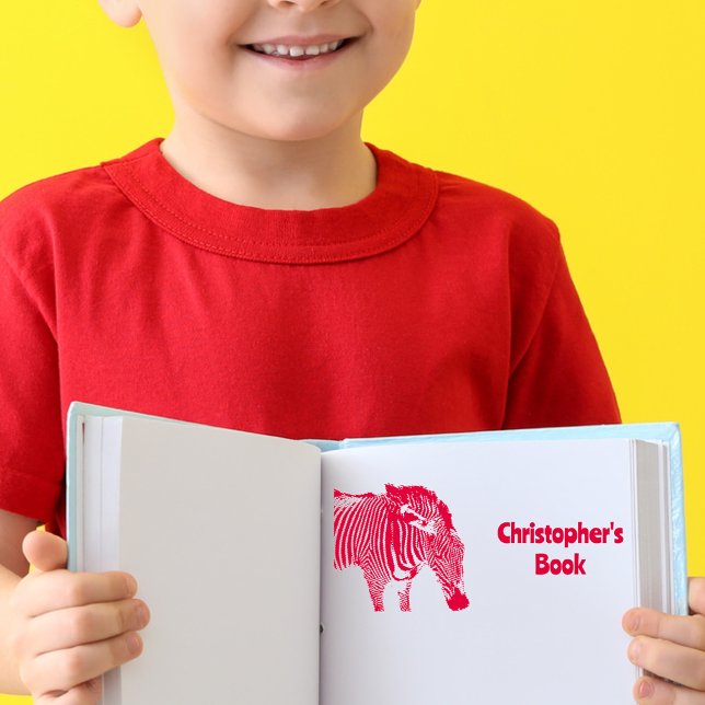 Sello Automático Cebra personalizada Este libro pertenece a (Subido por el creador)