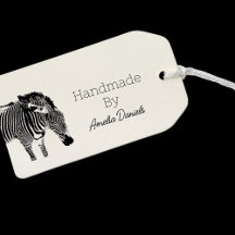 Cebra Personalizada Hecha a Mano Por