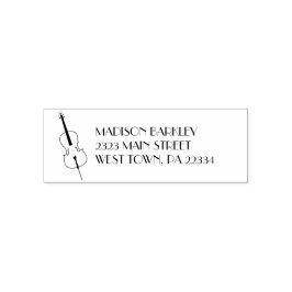 Sello Automático Cello Músico Teacher orquesta de cuerdas