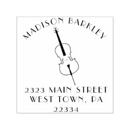 Sello Automático Cello Músico Teacher orquesta de cuerdas