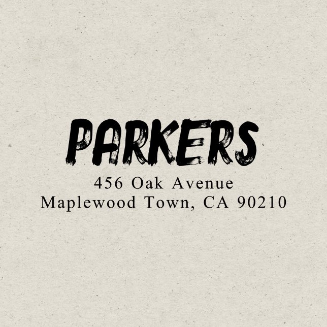 Sello Automático Cepillo escrito a mano en negrita simple (Subido por el creador)