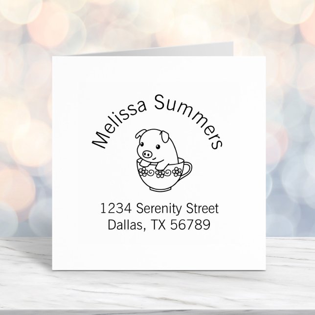 Sello Automático Cerdo lechón en una dirección de Arco de Tacup (Subido por el creador)